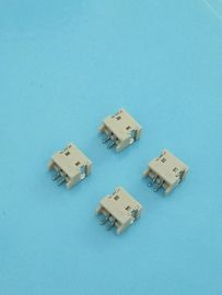 GHR1.25mm SMT Right Angle 2 Pole Wafer Connector with Beige Color