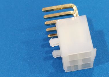 Conn 6pos Header Connector With Plastic Post Dual Row Gold Plated