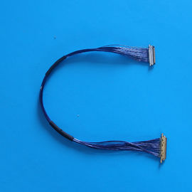 China cable coaxial micro azul de los 9.7cm LCD LVDS con 1000MΩ resistencia de contacto máxima mínima del aislamiento 20MΩ distribuidor