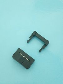 China Estilo negro de la encrespadura del Pin del conector 10 de la echada IDC del color 2.0m m con el cable de cinta fábrica