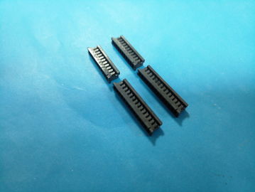 China Conector del tablero del PWB de la vivienda de DF3 2.0mm, alambre para subir color negro del conector fábrica
